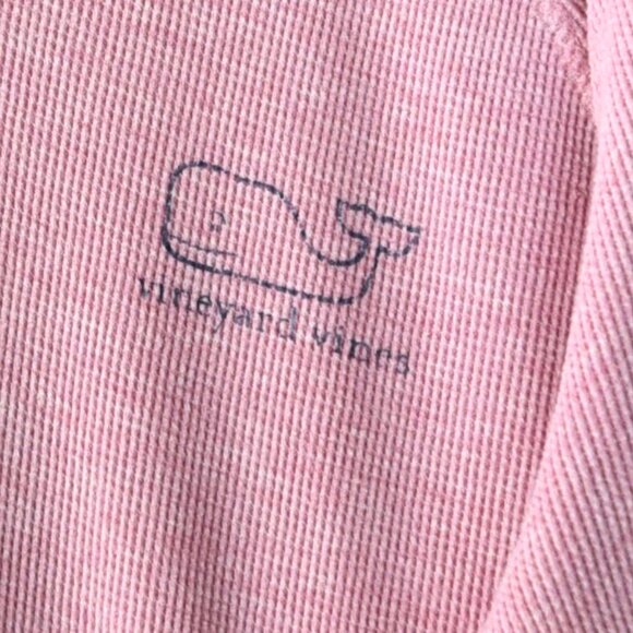 Vineyard Vines Pink Long Sleeve Whale Shirt Men’s L Preppy Coastal Casual - Picture 3 of 7